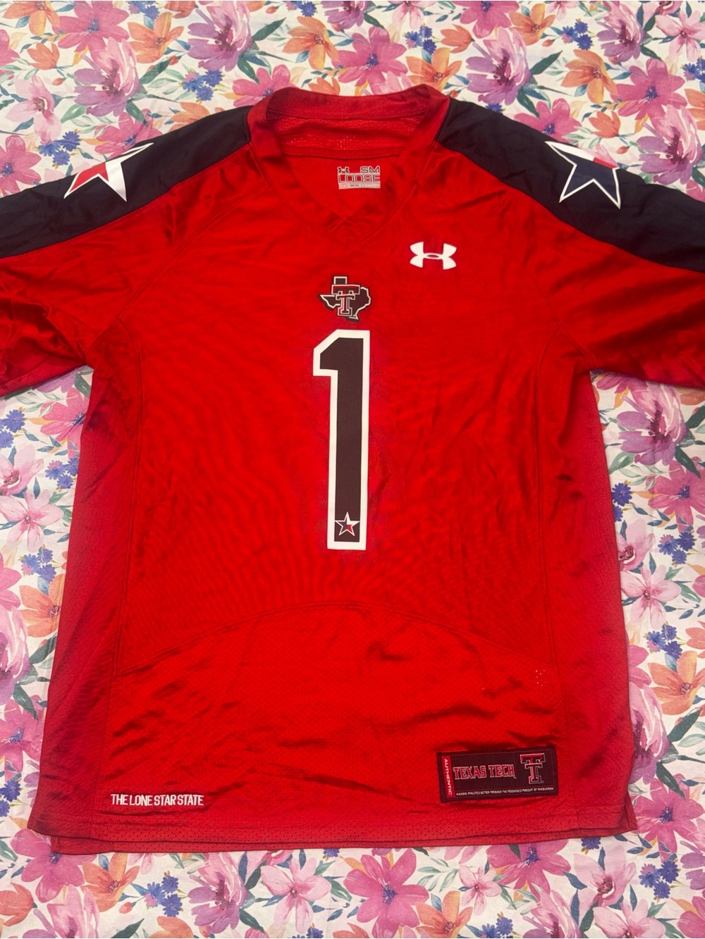 Under Armour Texas Tech Football Jersey size S